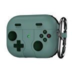 CaseOnn Samsung Galaxy Buds 3 Pro Kılıf Retro GamePad Yeşil