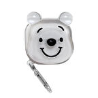 CaseOnn Samsung Galaxy Buds Live - Buds Pro Kılıf Figürlü Ayı Wnnie Şeffaf