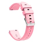 CaseOnn TCL Movetime Watch MT48X Kordon Prizma Tokalı Spor Silikon Kayış Pembe