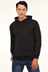 Lumberjack A10188949208010 Siyah Erkek Sweatshirt