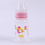 Barum Pembe Ayıcıklı Desenli Biberon 150 ml