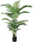 Yapay Ağaç Areka Ağacı Palmiye Ağacı Salon Bitkisi 180cm 17Yaprak