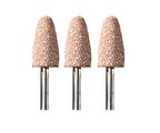 Dremel 952 Alüminyum Oksit Zımpara Taşı 9.5 mm 3'lü Paket