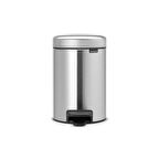 Brabantia Çöp Kutusu 3 lt Pedallı Newicon Fpp Mat Steel 112164