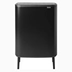 Brabantia Çöp Kutusu 30 + 30 lt Bo Touch Dokunmatik Kapak Mat Siyah 130625