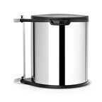 Brabantia Çöp Kutusu 15 lt Dolap İçi Briliant Steel 418181 
