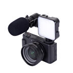 Thronmax C1P Profesyonel Vlogger Video Işıklı Akış Mikrofon Seti