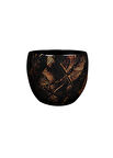 Vive Siyah Metal Saksı S 15x12 cm