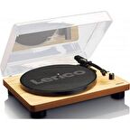 Lenco Ls-55 Ahşap Hoparlörlü Bluetoothlu Pikap Usbli Mp3e Kayıt Özellikli Plak Çalar