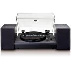 Lenco LS-300 Siyah Harici Hoparlörlü Bluetooth Pikap