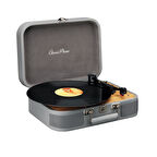 Lenco TT-114GY Gri Dahili Hoparlörlü Pikap-TT-114GY