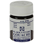 Talens 416 Sepia 16 ml Guaj Boya 8164162