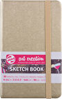 Art Creatıon Eskiz Defteri 140 Gr   9 X 14 Cm Altın