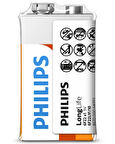 Philips Extra Çinko Pil 9V 6F22L1F