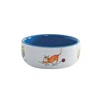 Beeztees Kedi Desenli Kedi Mama Kabı 325 ml