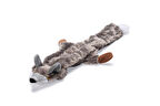 Beeztees Köpek Oyuncağı, Sesli, Tilki, Peluş, Gri, 30x13x2,5cm