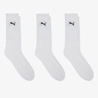 Puma Crew 3lü Unisex Beyaz Çorap