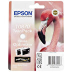 Epson T0870-C13T08704020 Orijinal Parlaklık Düzenleyici Kartuş İkili