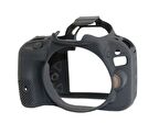 EasyCover Canon 100D Silikon Kılıf ECC100DB (Siyah)