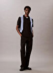 Calvin Klein Siyah Erkek Polo T-Shirt LV04LB220GUB1_SS STRIPE STRECH JACQ