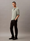 Calvin Klein Normal Bel Normal Paça Normal Siyah Erkek Pantolon LV040EM633UB1_SLIM COTTON STRETCH C
