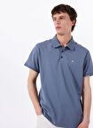 Calvin Klein Jeans Mavi Erkek Polo T-Shirt LV040HM281FCG SS SMOOTH COTTON POLO