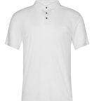 Erkek Polo Yaka Pamuklu Tişört - Beyaz  | S