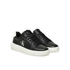 Calvin Klein Jeans CHUNKY CUPSOLE MONO LTH WN Kadın Siyah Sneaker YW0YW01872-0GM
