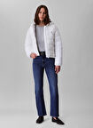 Calvin Klein Jeans Standart Beyaz Kadın Ceket LV047C521GHW6