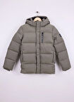 Calvin Klein Yeşil Erkek Çocuk Şişme Mont IB0IB01276LDY