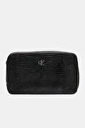 Calvin Klein Jeans Lizard Embossed Leat Kadın Siyah Cüzdan LV04F1071G-UB1
