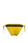 Kadın Calvin Klein Arkası CK ONE Logolu Bağcıklı Yarı Brazillian Kesim Bikini Altı KW0KW01708