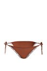 Kadın Calvin Klein Logo Detaylı Bağcıklı Slip Kadın Bikini Altı KW0KW01711