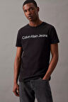 CORE INSTITUTIONAL LOGO SLIM T-Shirt - Siyah  | XS