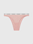 Kadın Marka Logolu Elastik Bantlı Günlük Kullanıma Uygun Pudra Külot 000QD5233E-TQO