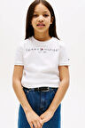 Unisex Çocuk Th Essential Cotton T-Shirt - Beyaz | 12 Yaş