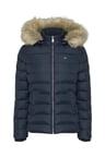 Kadın TJW Basic Kapüşonlu Şişme Mont - Lacivert | XL