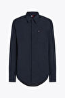 Tommy Hilfiger Erkek  Lw Packble  Lacivert Gömlek