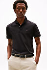 Erkek Regular Fit Esnek İnterlok Kumaş Polo T-Shirt - Siyah | M