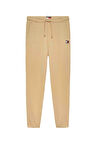 Erkek Tjm Badge Sweatpant - Bej | M
