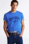 Erkek Tjm Vintage Varsity T-Shirt - Mavi | M