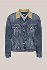 Tommy Jeans Erkek Mont-DM0DM20632DENIM