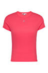 Kadın Tjw Slim T-Shirt - Pembe | L