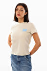 Tommy Jeans Kadın Tişört-DW0DW21338