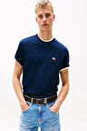 Tommy  Jeans  Erkek Lacivert T-Shirt