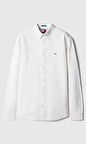 Tommy Hilfiger  Erkek Beyaz Oxford Gömlek