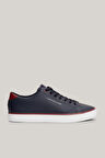 Tommy Hilfiger Th Hi Vulc Core Low Leather Erkek Sneaker Ayakkabı