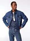 Erkek Denim Ceket 240D1404_KLJ REGULAR DENIM JACKET