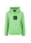 Karl Lagerfeld Jeans Yeşil Erkek Sweatshırt 240D1809_KLJ REGULAR LOGO HOODIE