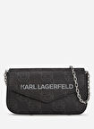 KARL LAGERFELD Siyah Kadın Çapraz Çanta A1W320451rh
